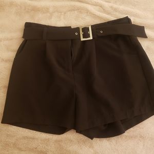 Black, smooth shorts